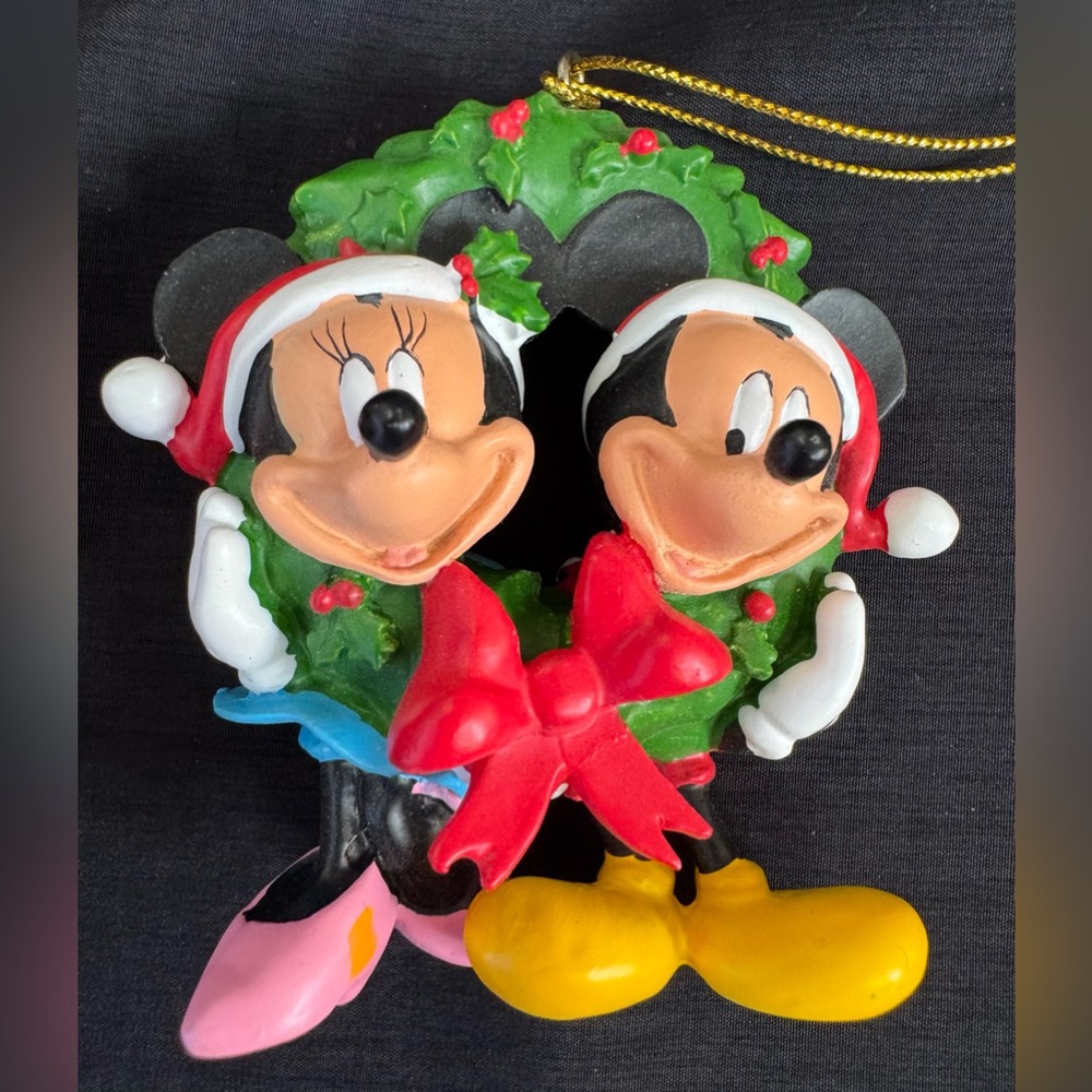 Disney’s  Mickey and Minnie Holiday Ornament